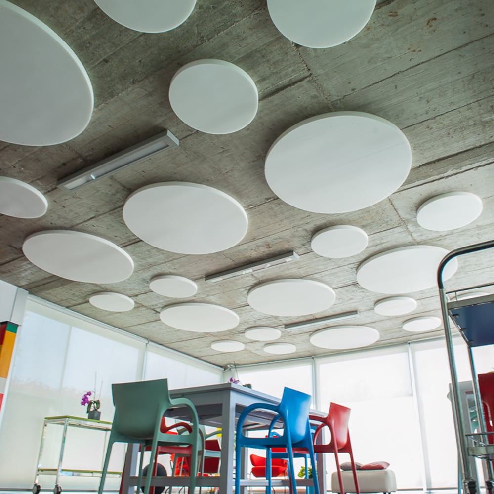 Suspended Acoustic Ceiling Baffles Shelly Lighting