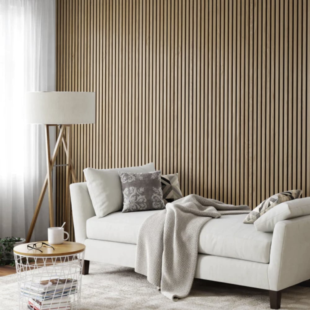 Buy Ecohush Ridge Luxury Wooden Acoustic Slat Panels in India