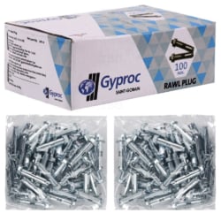 Gyproc Rawl Plug 8mm Ceiling Fastner